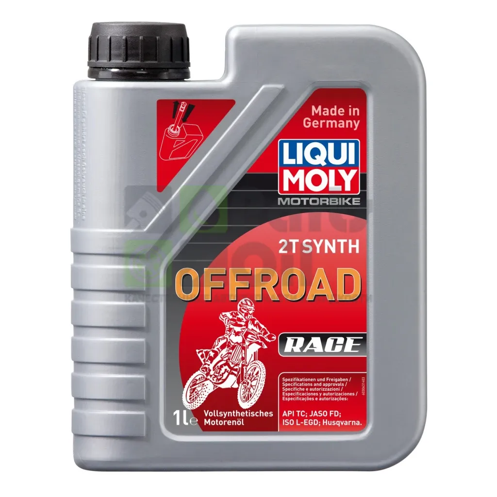 Моторное масло 2-х тактное Liqui Moly Motorbike 2T Synth Offroad Race 1 л
